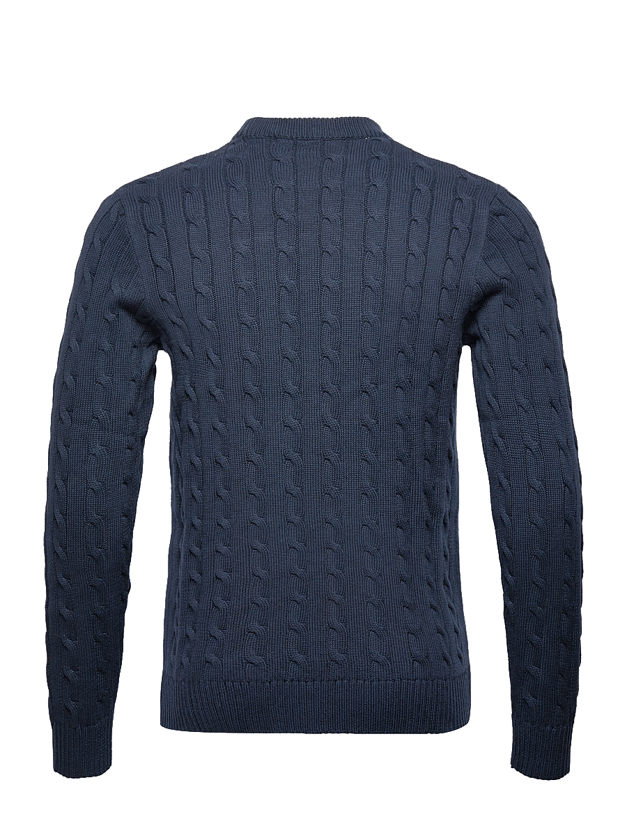 Selected - SLHRYAN STRUCTURE CREW NECK - rund hals - sky captain - 2