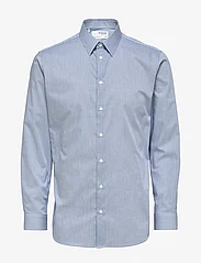 Selected Homme - SLHSLIMNATHAN-STRIPE SHIRT LS NOOS - dalykinio stiliaus marškiniai - deep ultramarine - 0