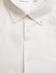 Selected Homme - SLHREGPURE-LINEN SHIRT LS BUTTON DOWN B - lina krekli - bright white - 2