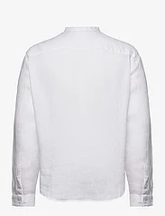 Selected Homme - SLHREGKYLIAN-LINEN SHIRT LS BAND - linneskjortor - bright white - 1