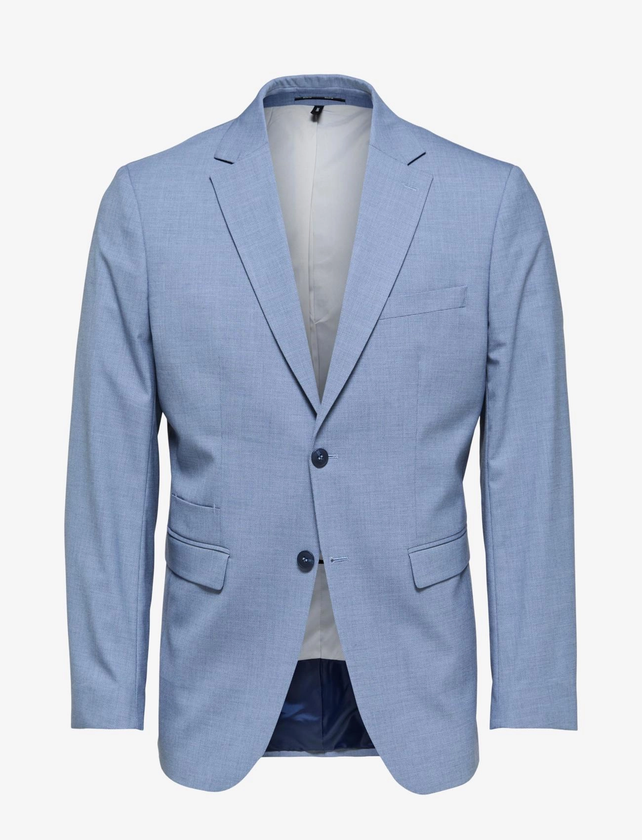 Selected Homme - SLHSLIM-TIMELIAM LT BLU STRUC BLZ FLEX B - light blue - 0