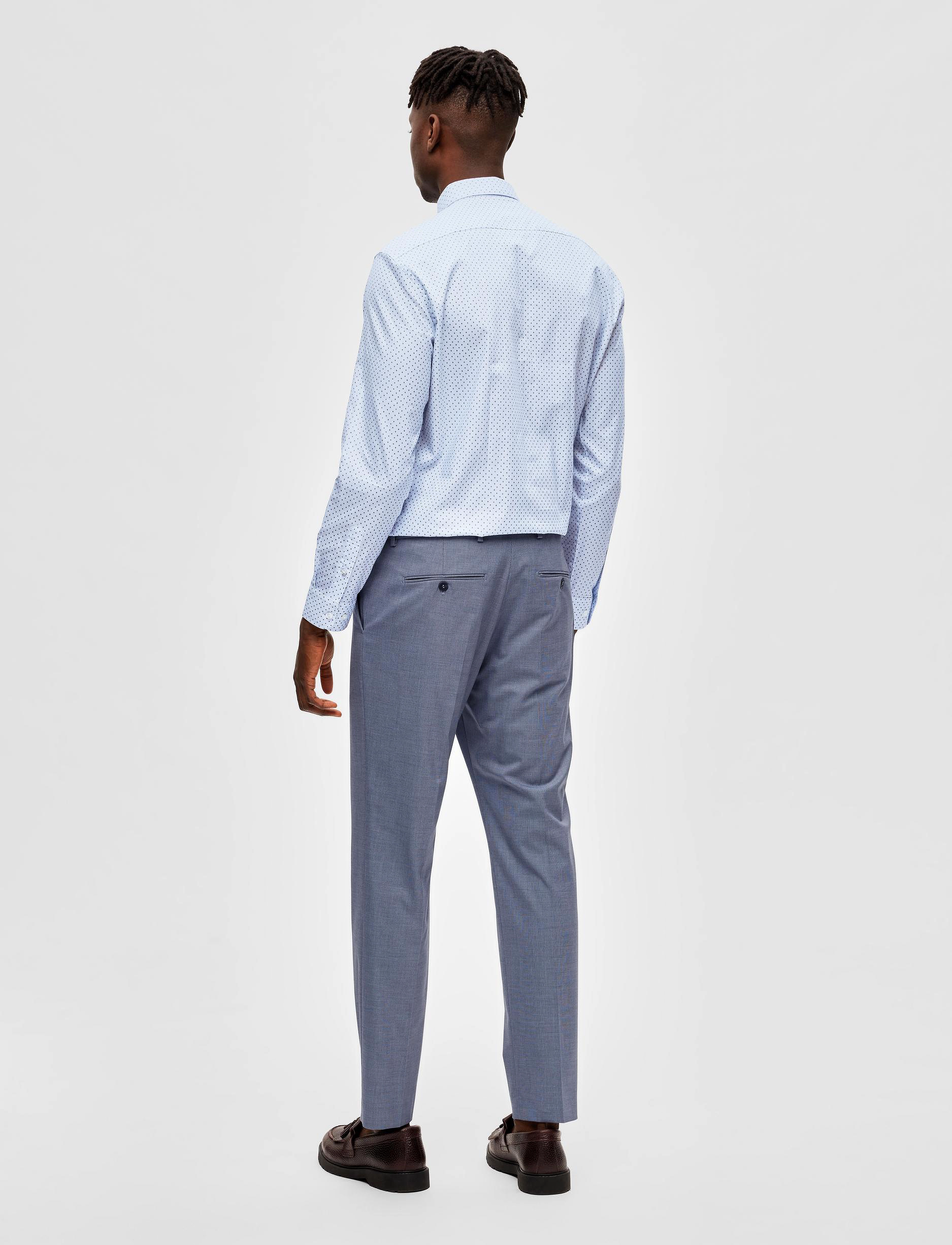 Selected Homme - SLHSLIM-TIMELIAM LT BLU STRUC TRS FLEX B - light blue - 2