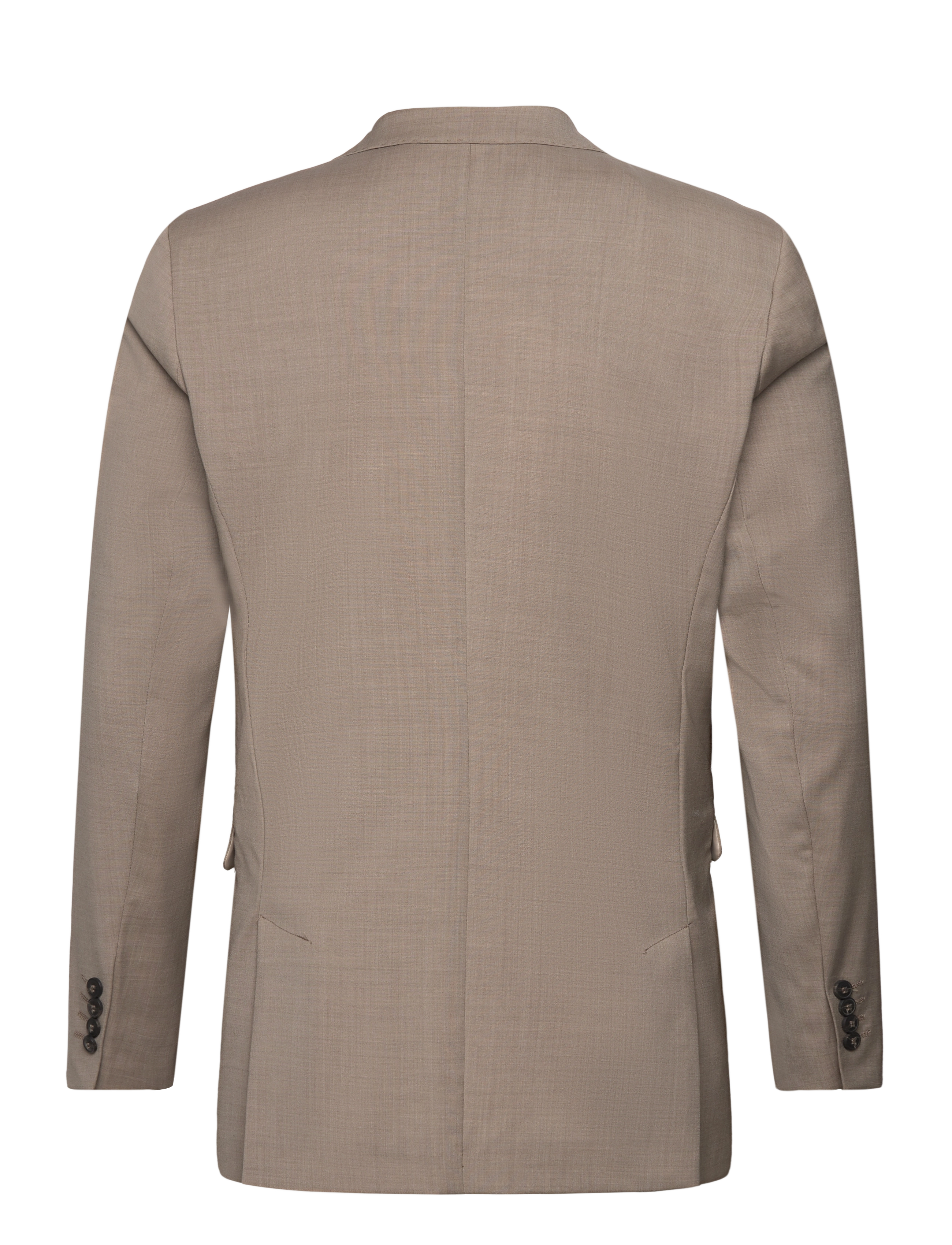 Selected - SLHSLIM-MYLOELTON WOOL BLZ NOOS - enkeltradede blazere - sand - 1