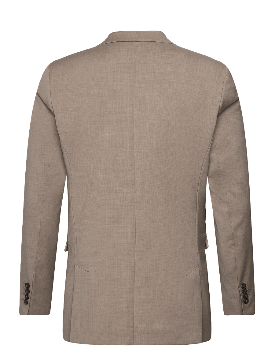 Selected - SLHSLIM-MYLOELTON WOOL BLZ NOOS - enkeltradede blazere - sand - 1