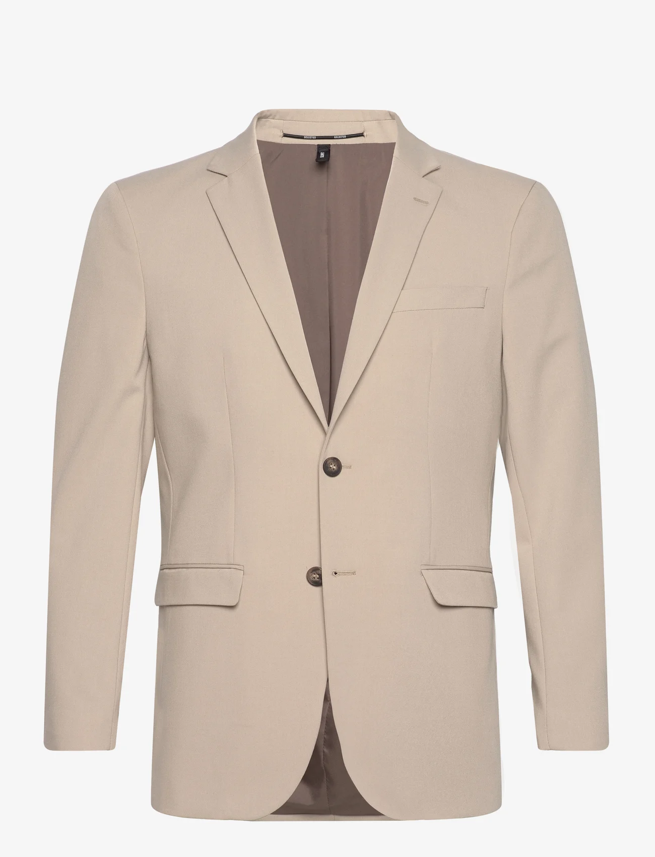Selected Homme - SLHSLIM-LIAM BLZ FLEX B - double breasted blazers - pure cashmere - 0
