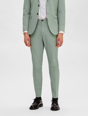 Selected Homme - SLHSLIM-LIAM TRS FLEX B - kostiumo kelnės - granite green - 1