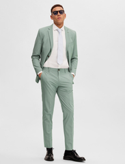 Selected Homme - SLHSLIM-LIAM TRS FLEX B - kostiumo kelnės - granite green - 6