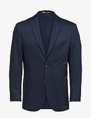 Selected Homme - SLHCOMFORT-GIBSON COTTON BLZ B - double breasted blazers - navy blazer - 0