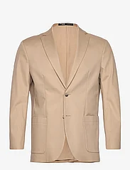 Selected Homme - SLHCOMFORT-GIBSON COTTON BLZ B - double breasted blazers - sand - 0