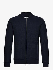 Selected Homme - SLHNEALY KNIT BOMBER EX - gimtadienio dovanos - dark sapphire - 0
