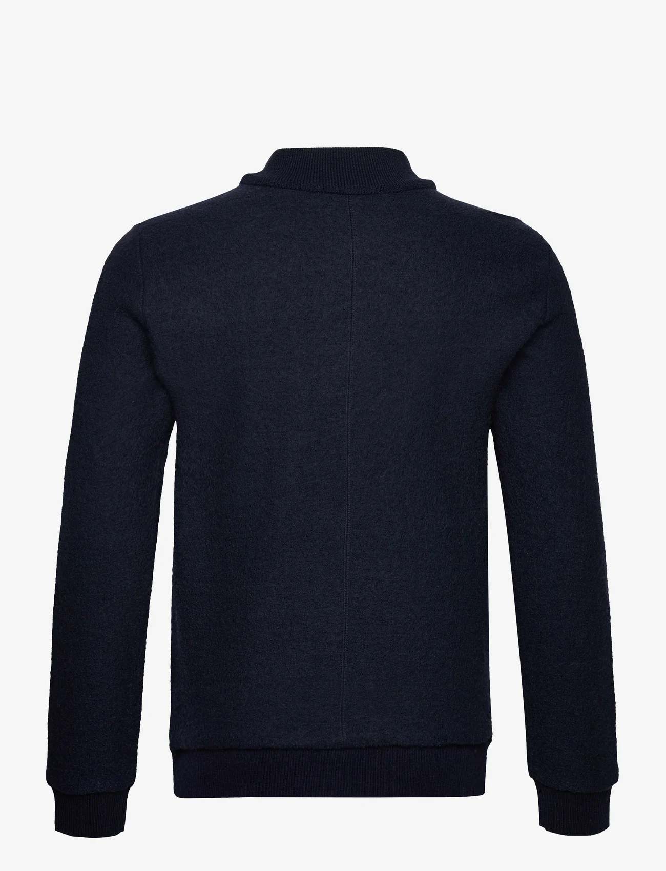 Selected Homme - SLHNEALY KNIT BOMBER EX - gimtadienio dovanos - dark sapphire - 1