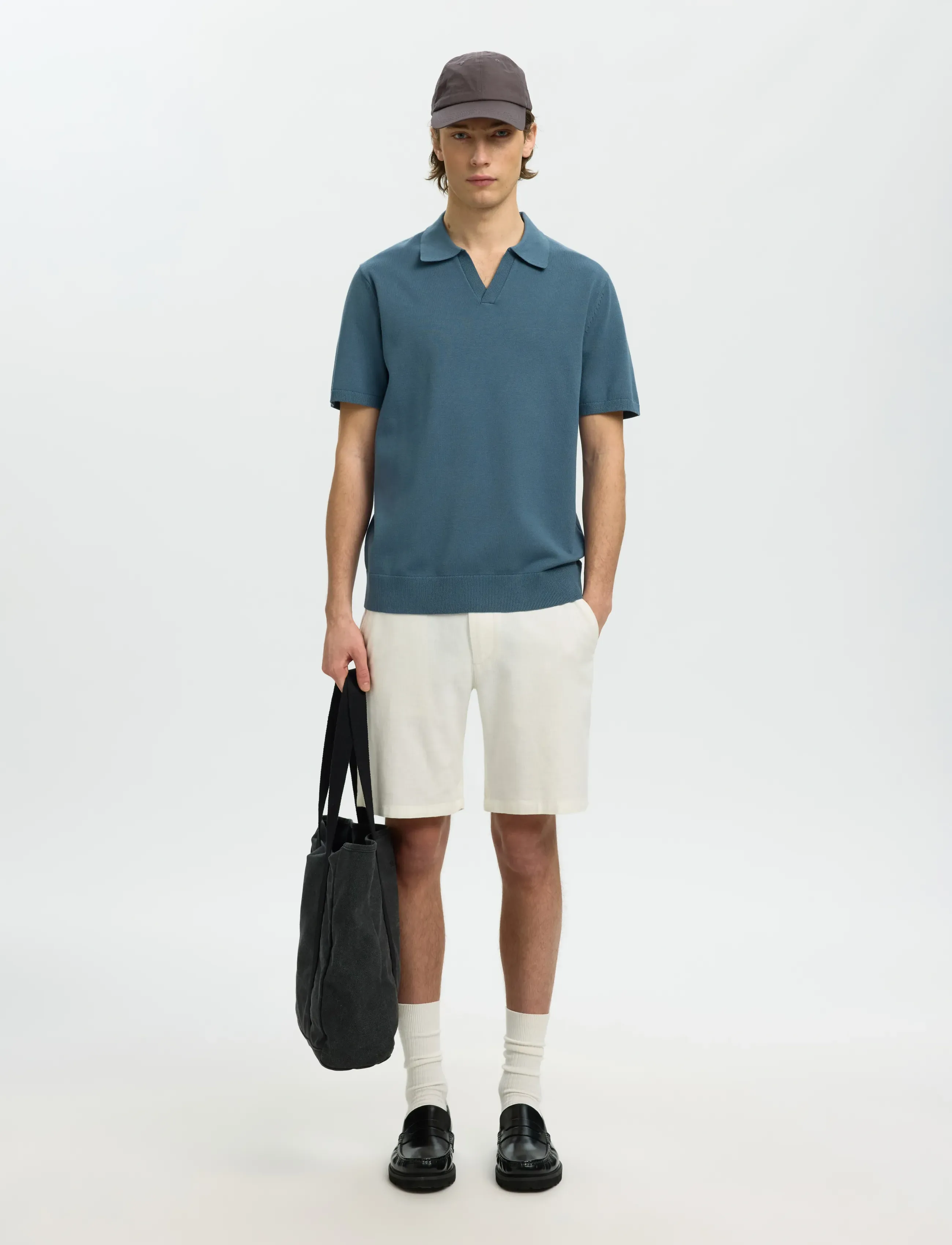 Slhteller Ss Knit Polo Noos 3