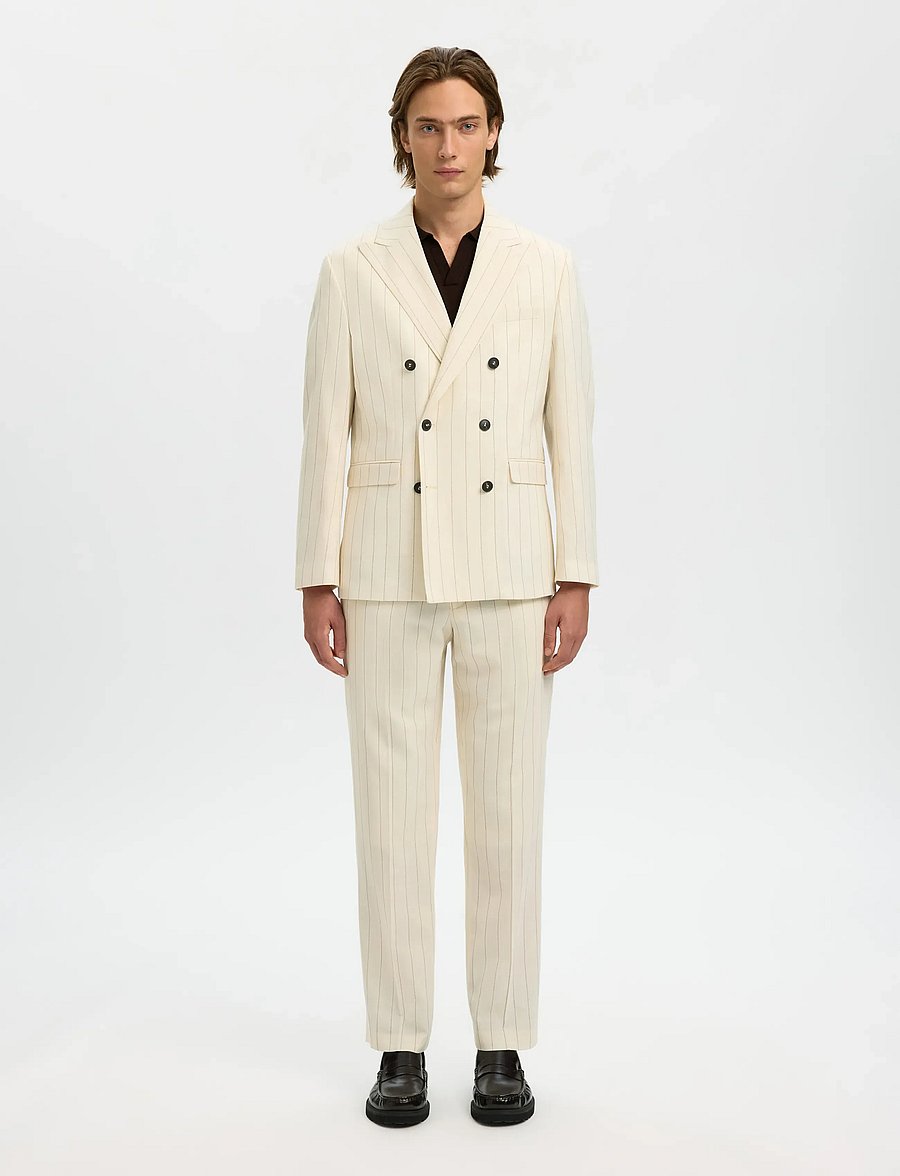 Selected - SLHTELLER SS KNIT POLO NOOS - polostrik - delicioso - 5