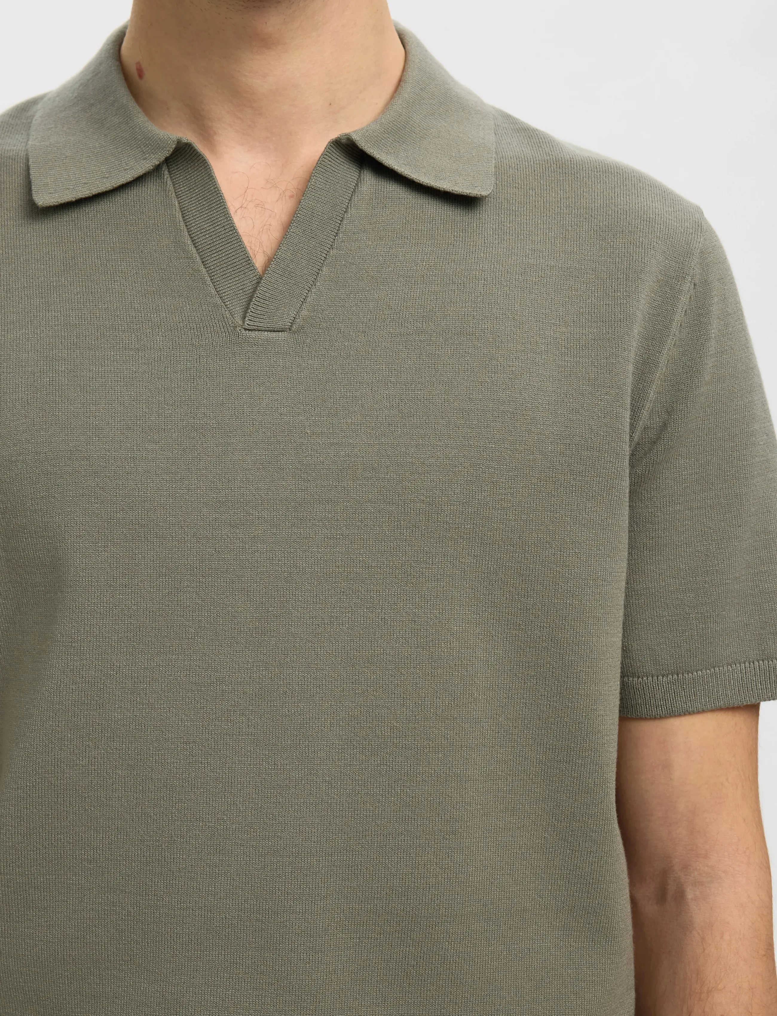 Slhteller Ss Knit Polo Noos 4