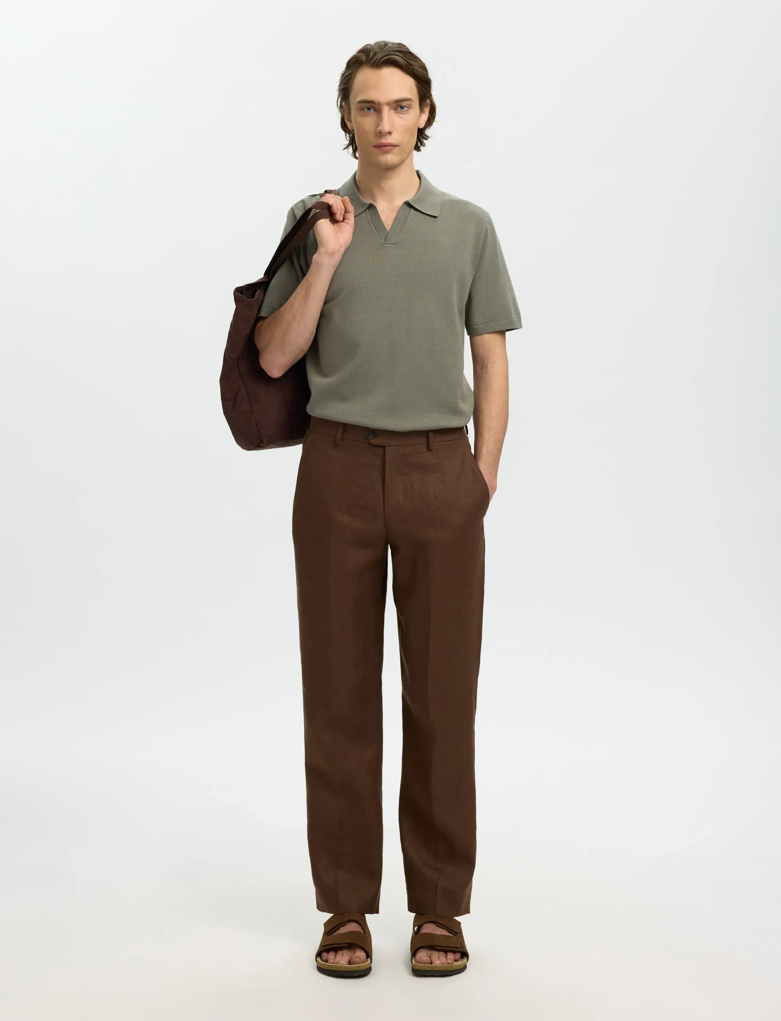 Slhteller Ss Knit Polo Noos 5