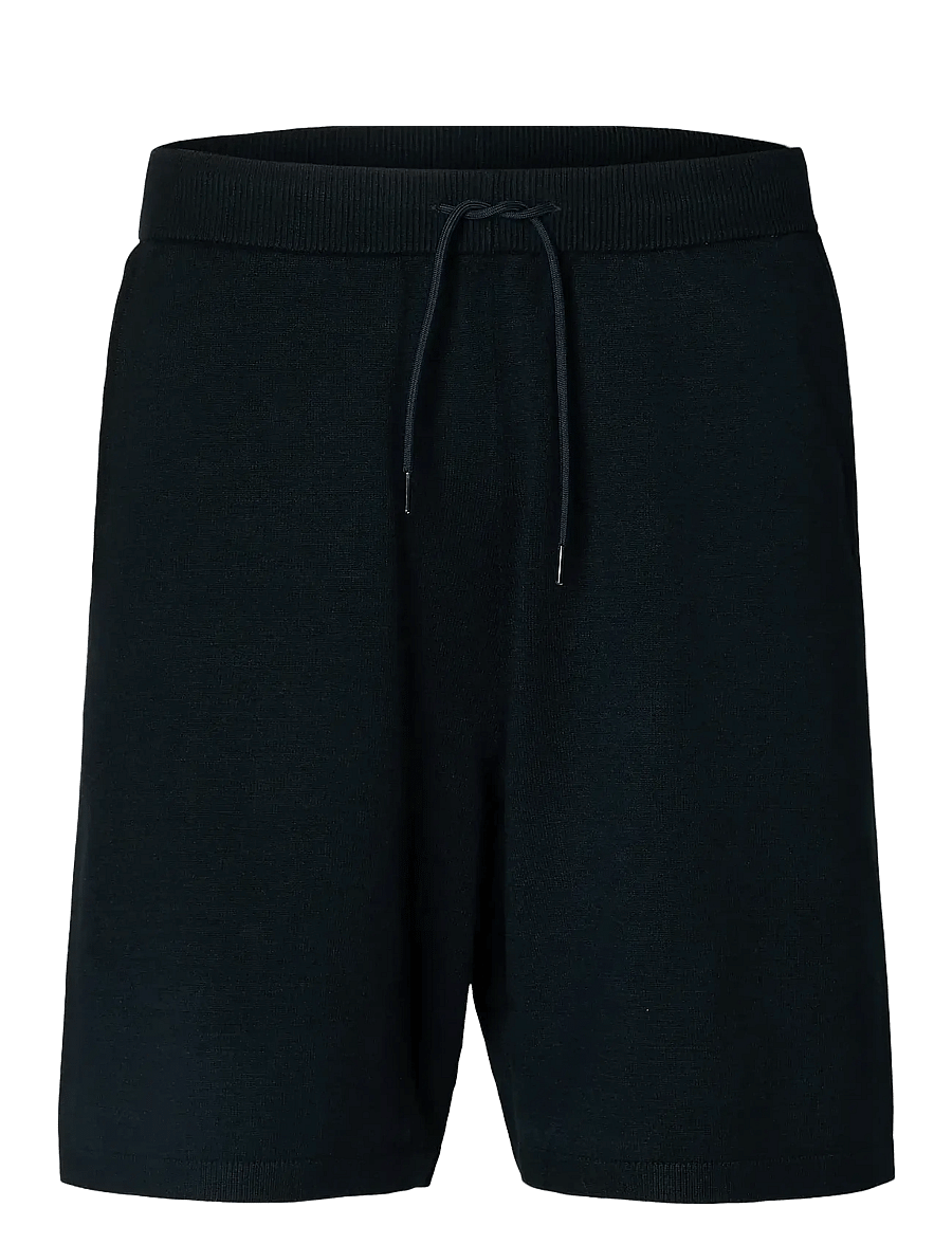 Selected - SLHTELLER KNIT SHORTS - sweatshorts - sky captain - 1