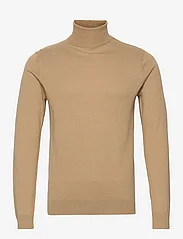 Selected Homme - SLHREG-JONES KNIT PLAIN ROLL NECK O - džemperi ar augstu apkakli - kelp - 0