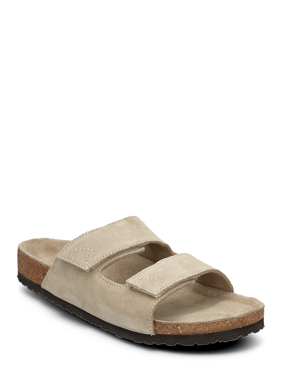 Selected - SLMBASTIAN SUEDE STRAP SLIDER - nach anlass kaufen - sand - 1