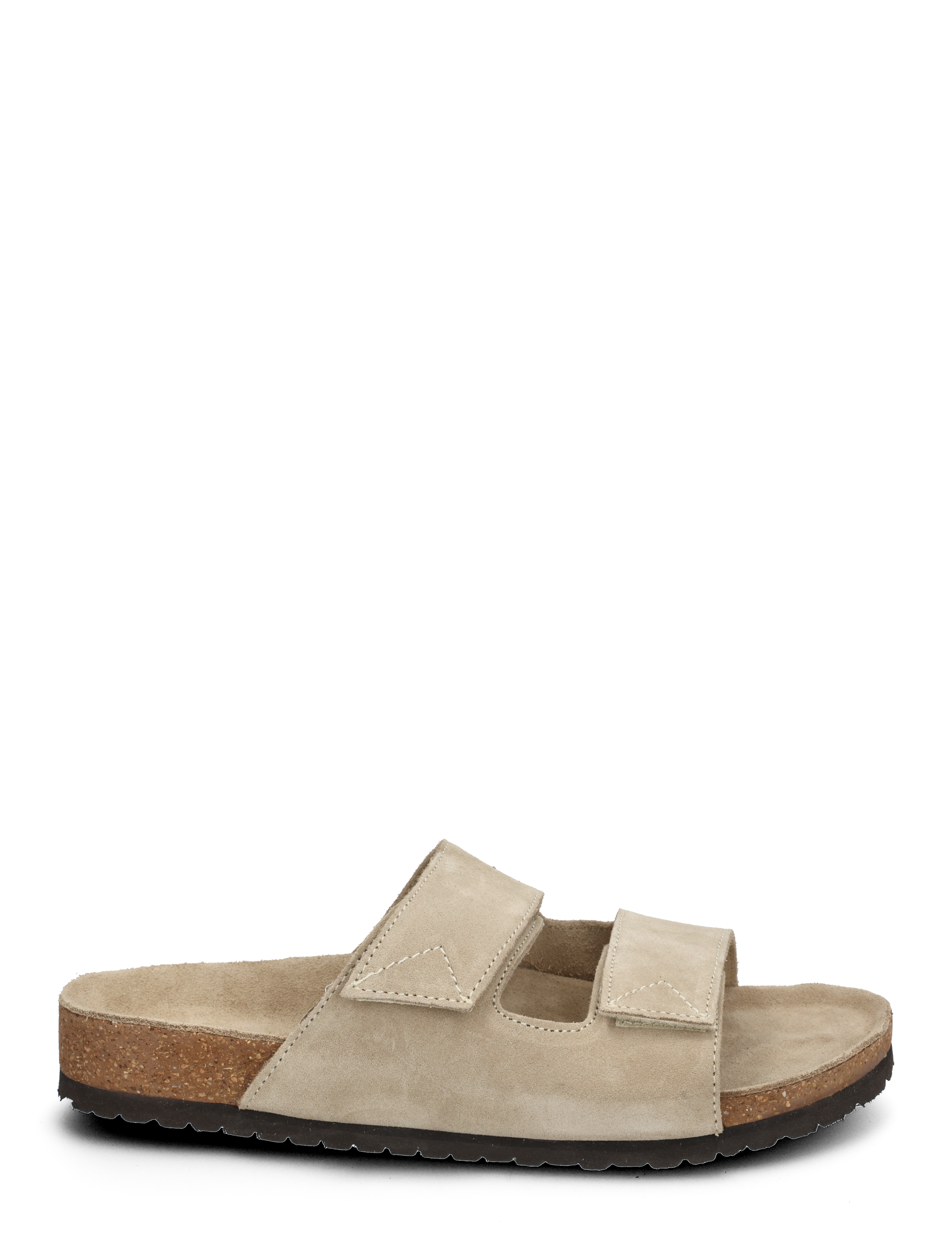 Selected - SLMBASTIAN SUEDE STRAP SLIDER - shoppa efter tillfälle - sand - 2