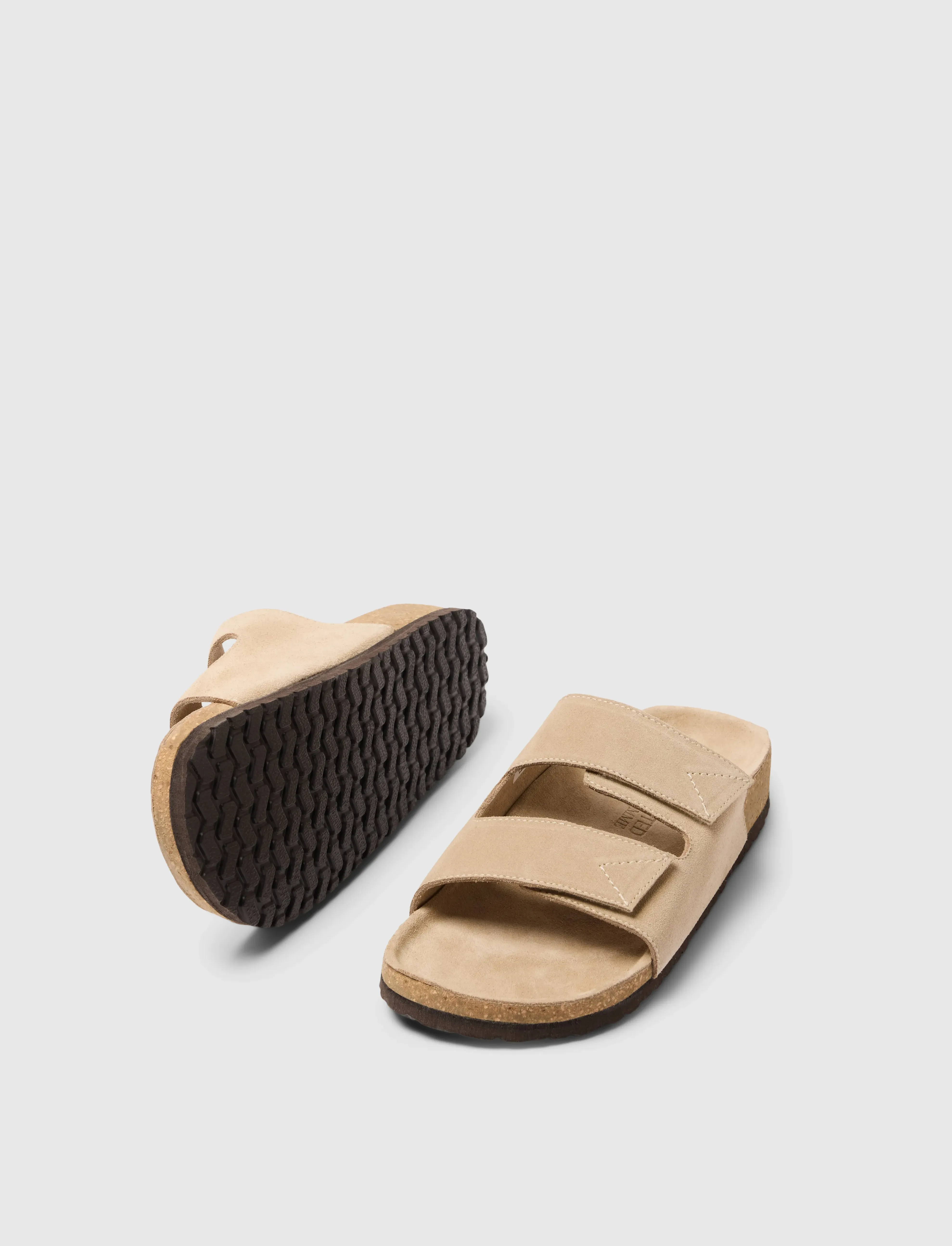 SELECTED Slhbastian Suede Strap Slider sandaler herr – bild 2