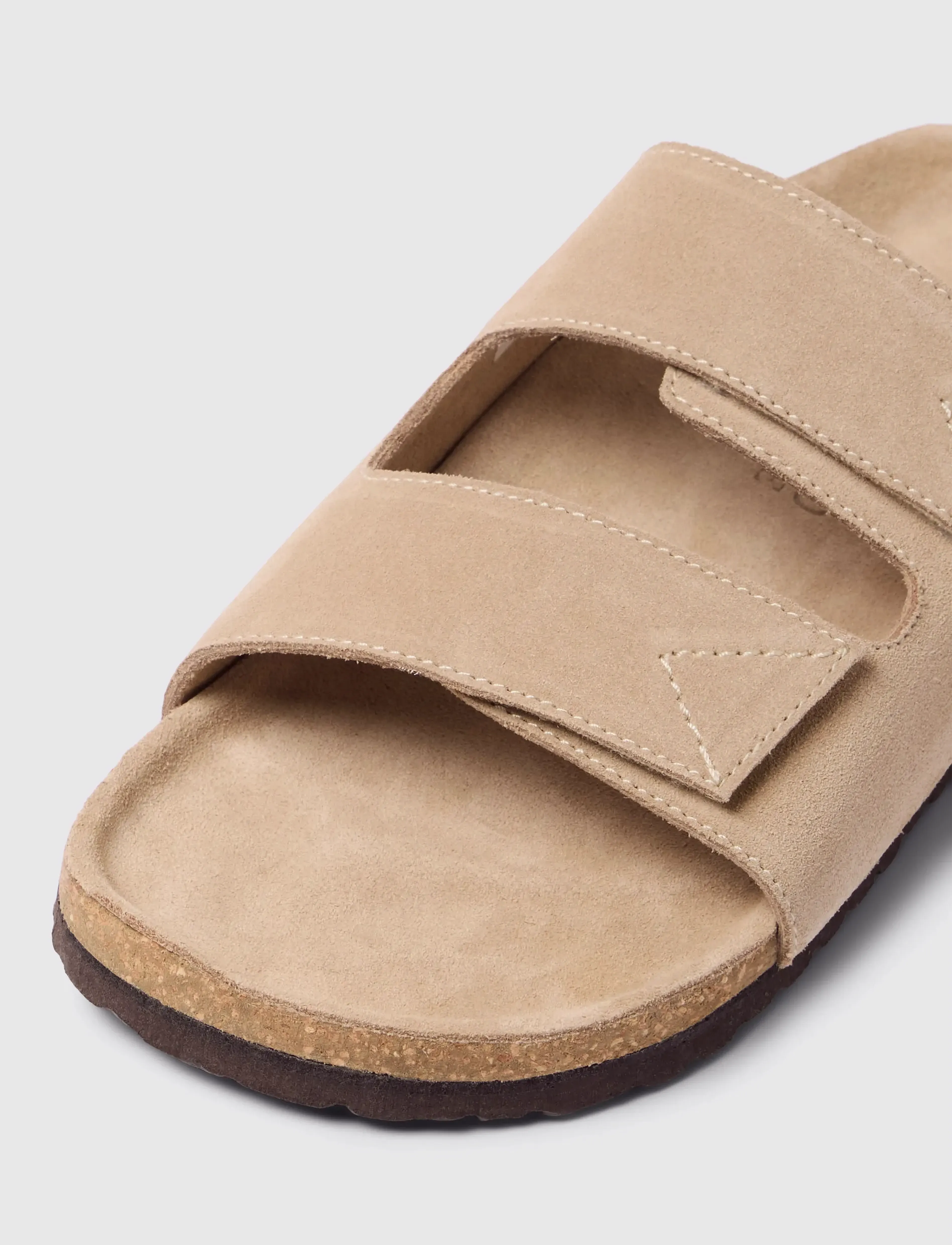 SELECTED Slhbastian Suede Strap Slider sandaler herr – bild 3
