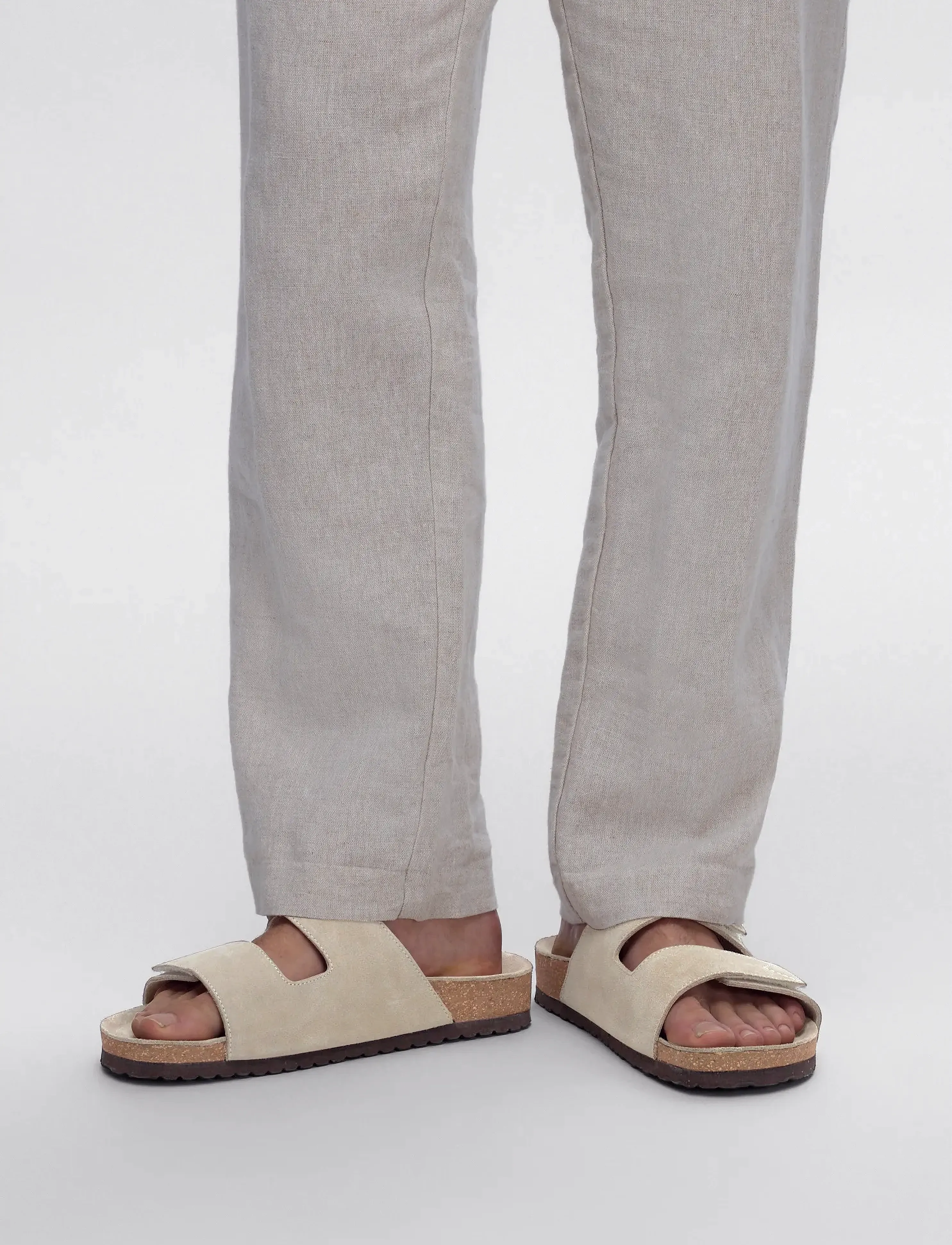 SELECTED Slhbastian Suede Strap Slider sandaler herr – bild 4