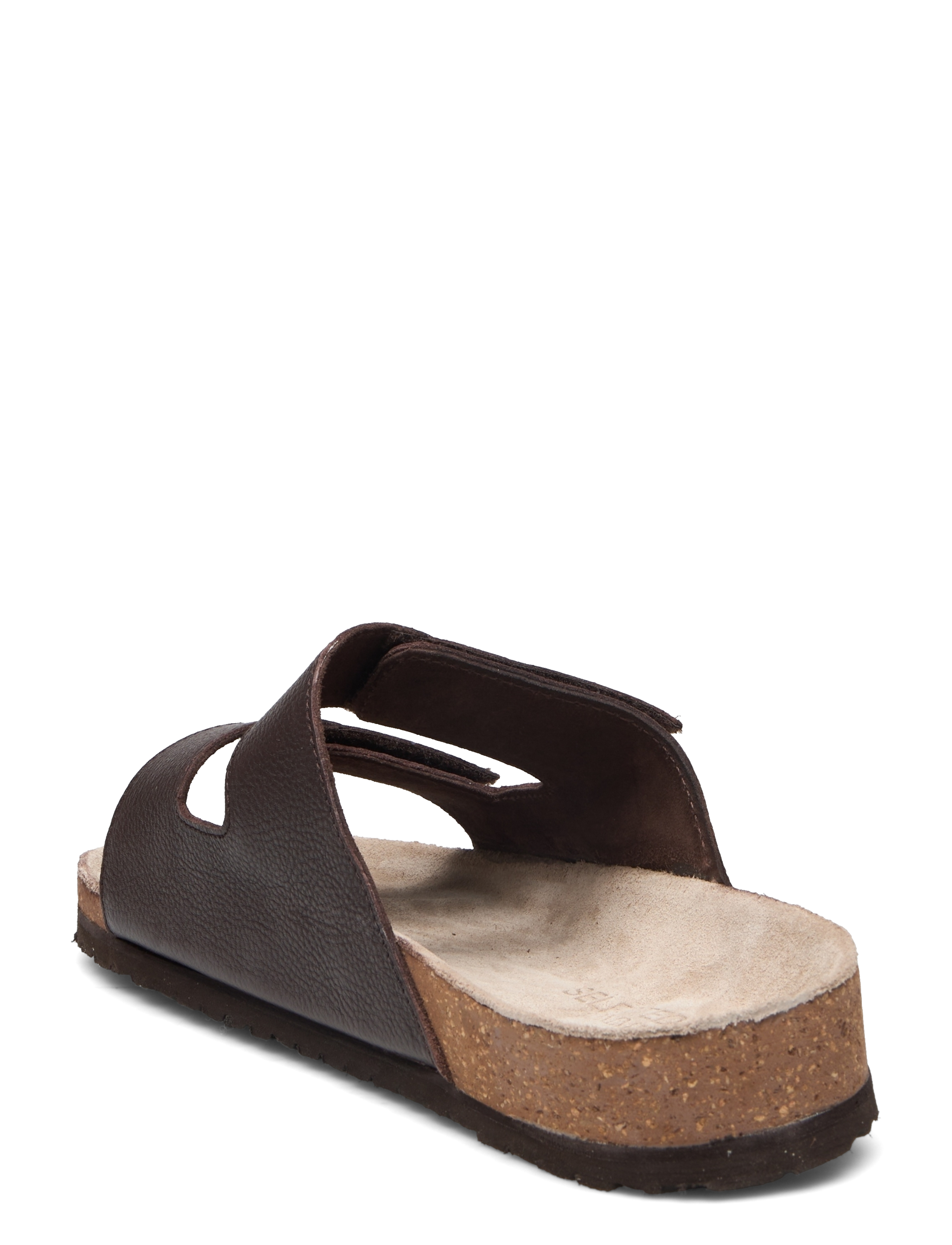 Selected Homme - SLHBASTIAN LEATHER STRAP SLIDER B - demitasse - 2