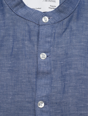 Selected Homme - SLHREGRICK-LINEN SHIRT LS TUNICA  W - hørskjorter - medium blue denim - 2