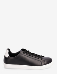Selected Homme - SLHEVAN LEATHER CONTRAST SNEAKER B - business-sneakers - black - 1