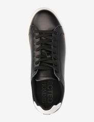 Selected Homme - SLHEVAN LEATHER CONTRAST SNEAKER B - black - 3