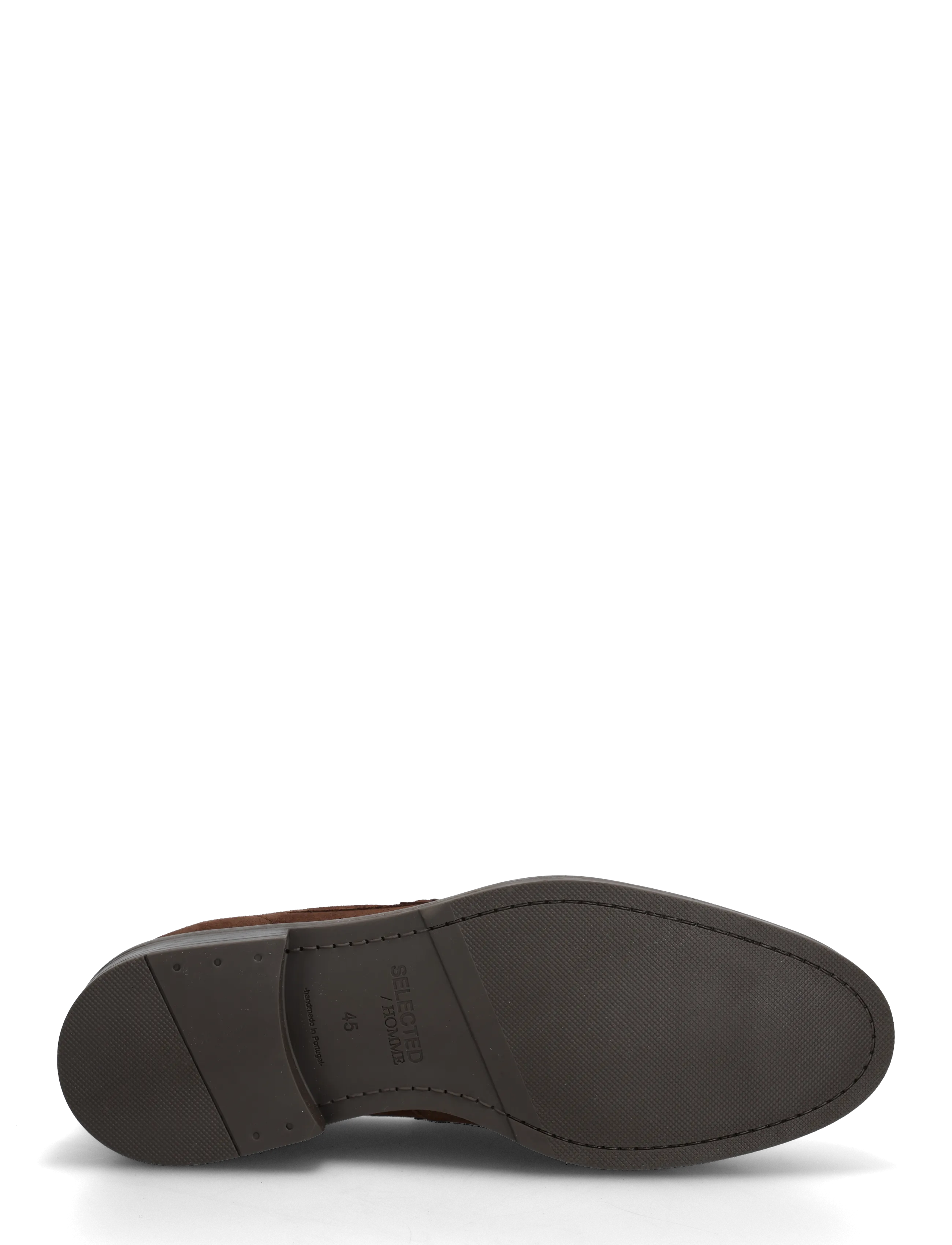 Selected - SLMBLAKE SUEDE PENNY LOAFER - mallistot - chocolate brown - 4