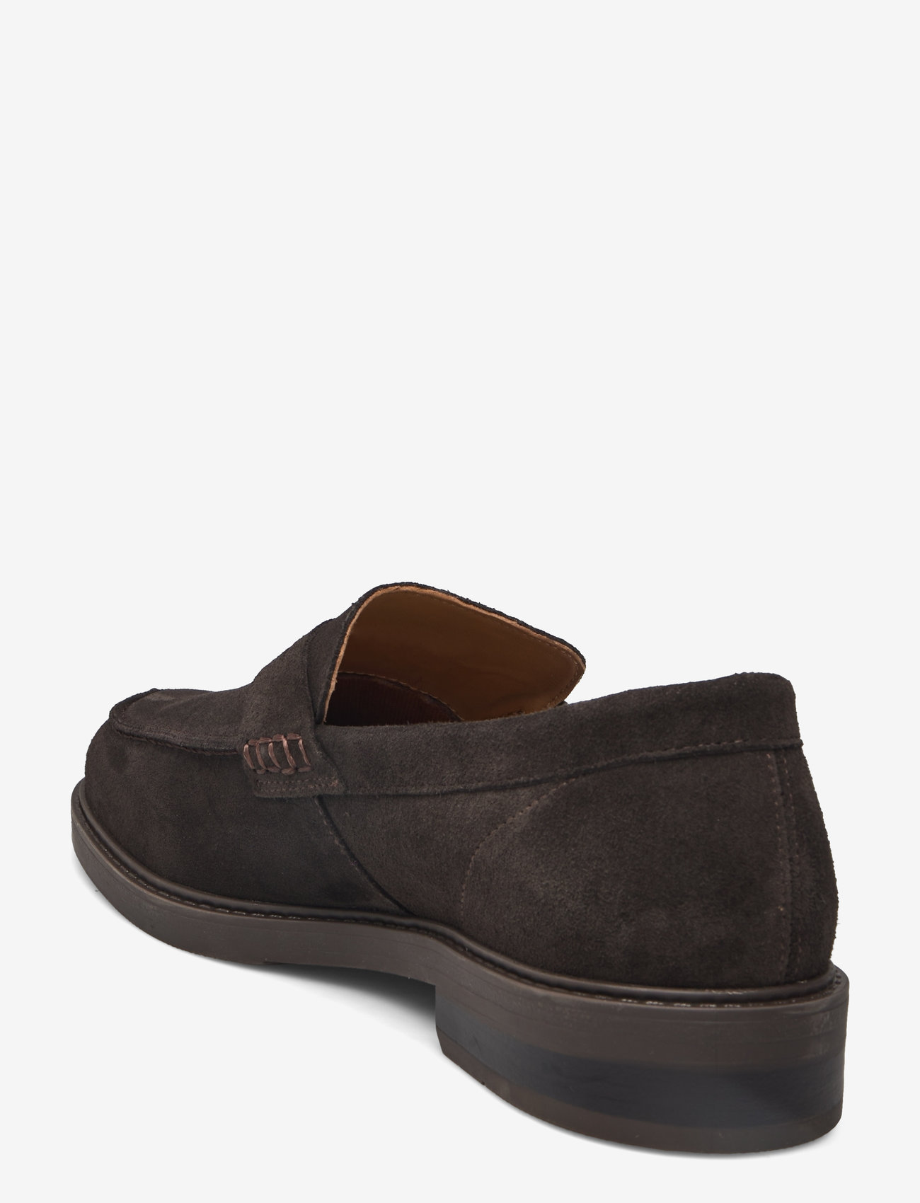 Selected - SLHBLAKE SUEDE PENNY LOAFER - demitasse - 2