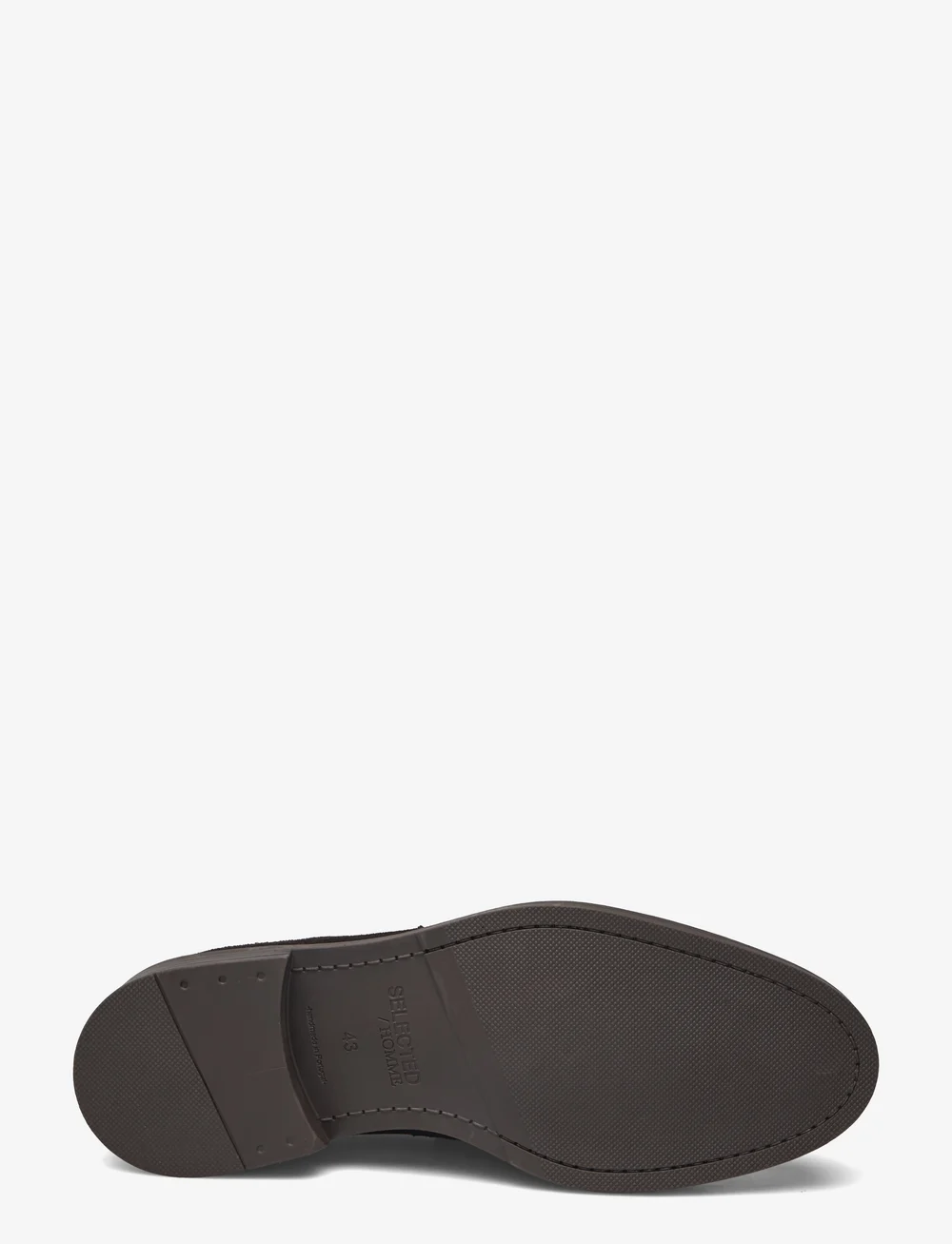 Selected - SLHBLAKE SUEDE PENNY LOAFER - kollektionen - demitasse - 4