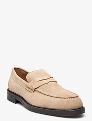 Selected Homme - SLHBLAKE SUEDE PENNY LOAFER - pavasariniai batai - sand - 0
