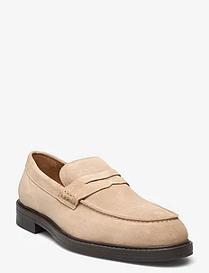 SLHBLAKE SUEDE PENNY LOAFER, Selected Homme