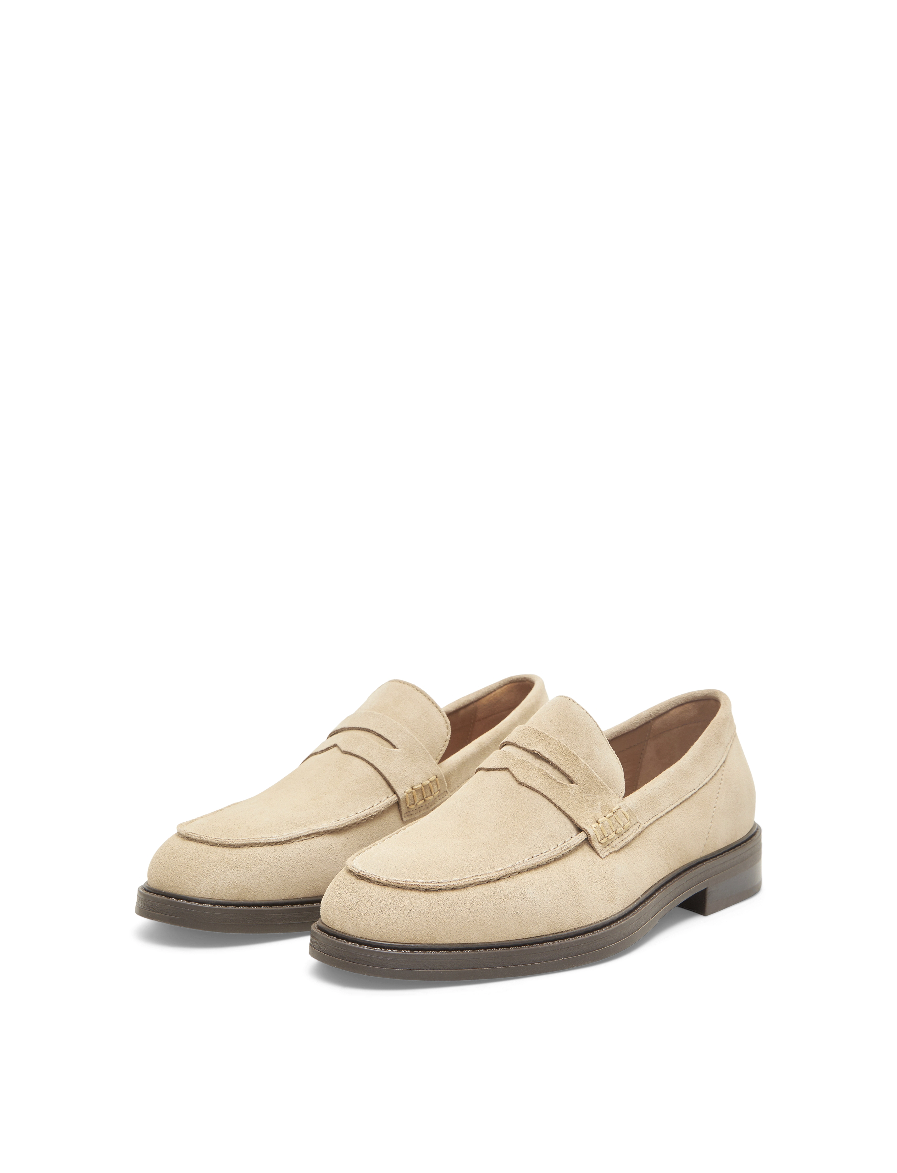 SELECTED Slmblake Suede Penny Loafer finskor herr – bild 3
