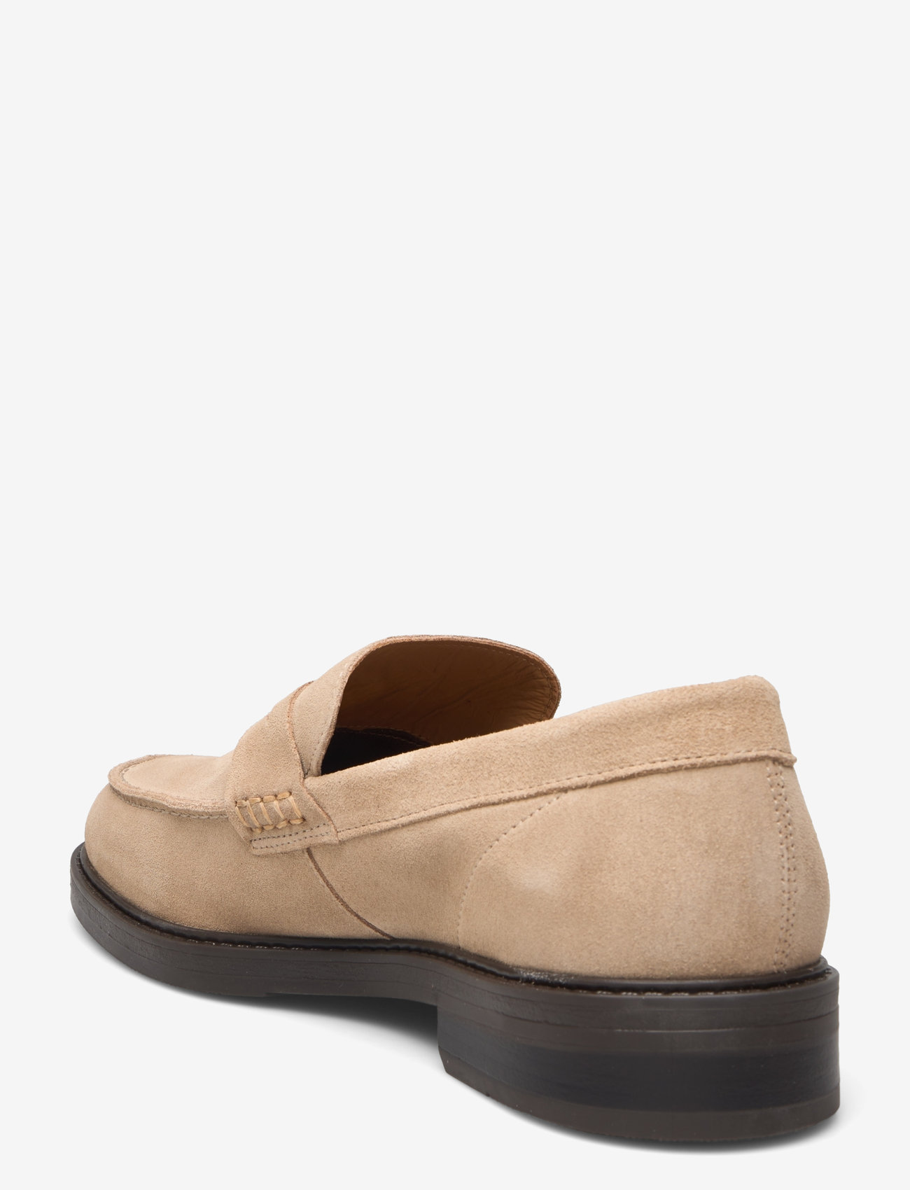 Selected - SLMBLAKE SUEDE PENNY LOAFER - collections - sand - 3
