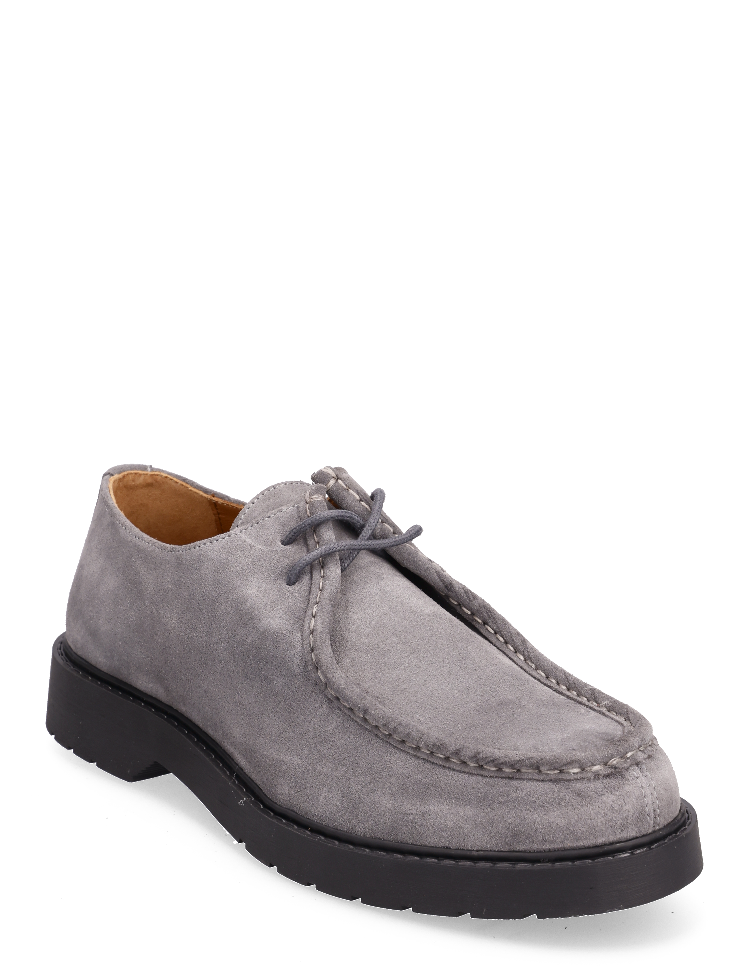 Selected Homme - SLHTIM SUEDE MOC-TOE SHOE B - dark grey - 0