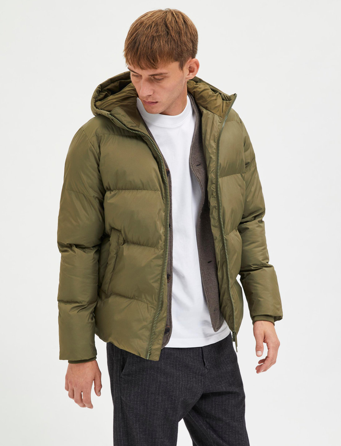Selected Homme Slhdavid Short Puffer Jacket Ex - 60.00 €. Buy Padded jackets  from Selected Homme online at . Fast delivery and easy returns