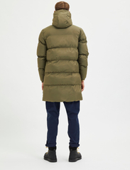 Selected Homme - SLHDAVID LONG PUFFER JACKET EX - padded jackets - dark olive - 3