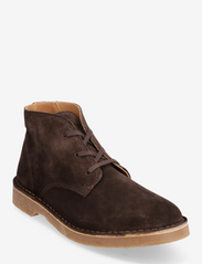 Selected Homme - SLHRIGA NEW SUEDE CHUKKA BOOT B - desert boots - demitasse - 0