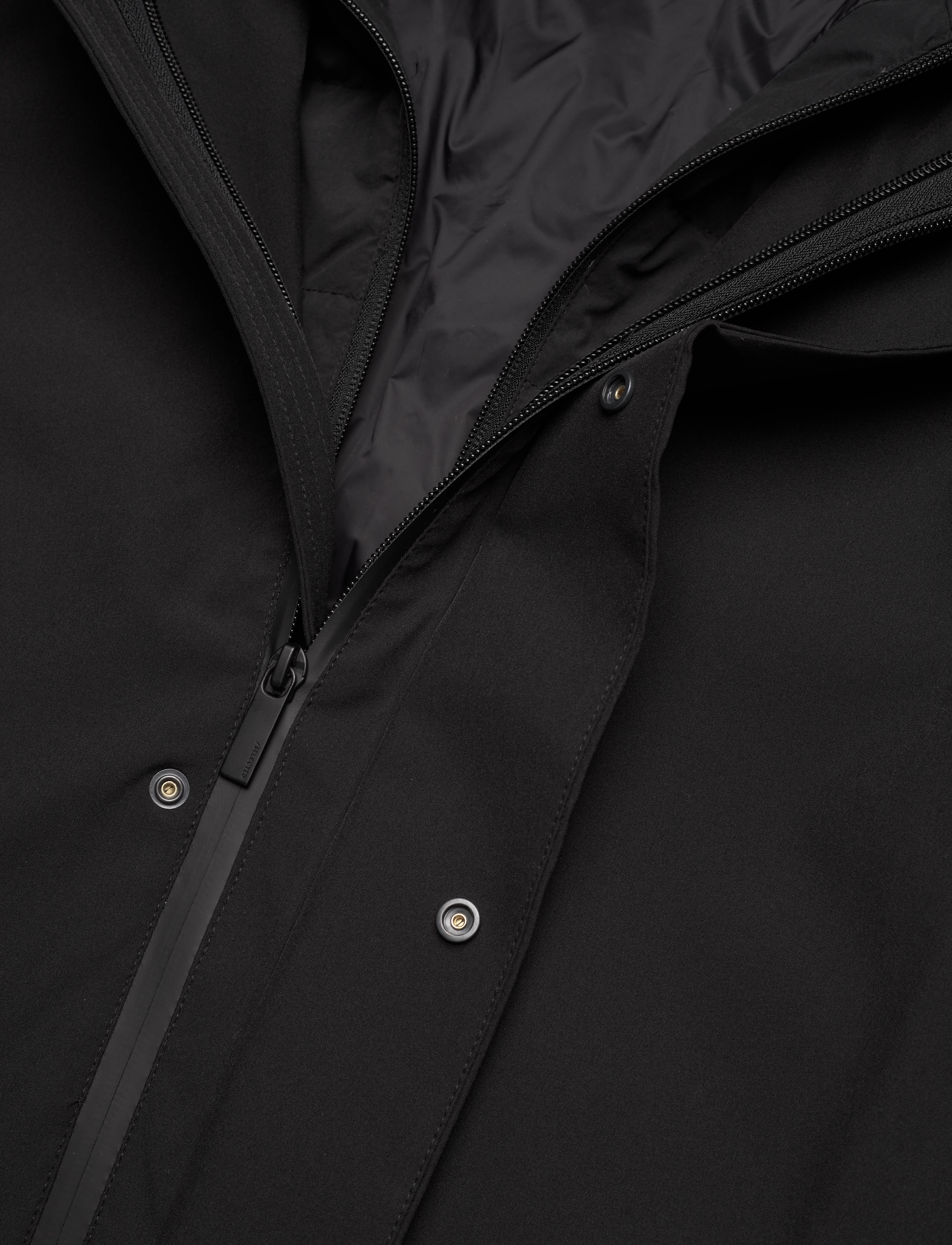 Selected - SLHOSLO 3 IN 1 COAT B - black - 4