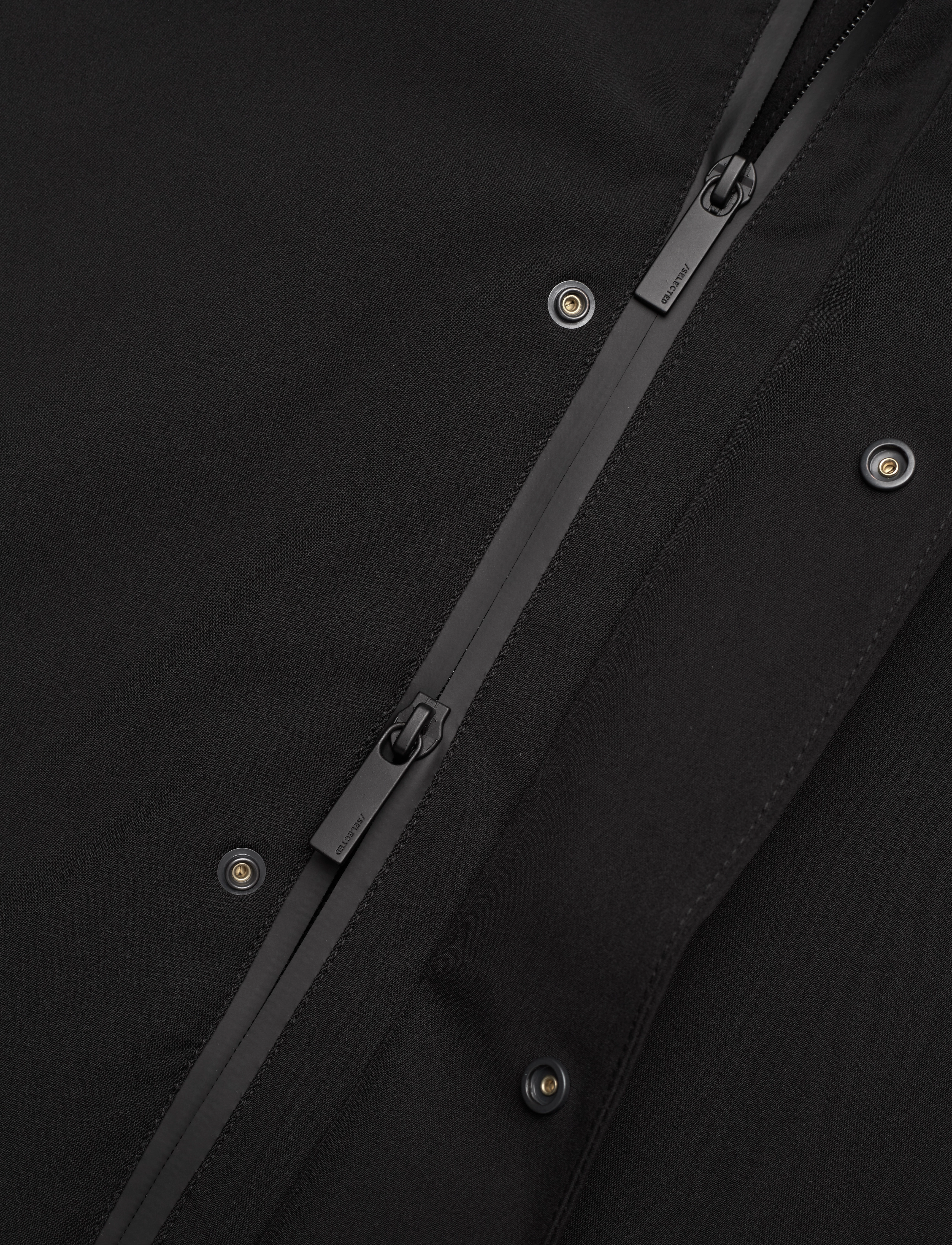 Selected - SLHOSLO 3 IN 1 COAT B - black - 5
