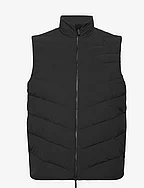 SLHBERGEN PADDED GILET B - BLACK