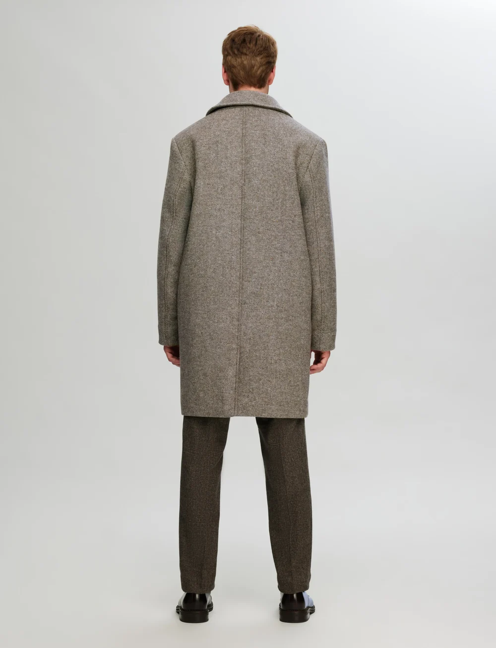 Selected - SLHARCHIVE CAR COAT NOOS - light coats - demitasse - 2