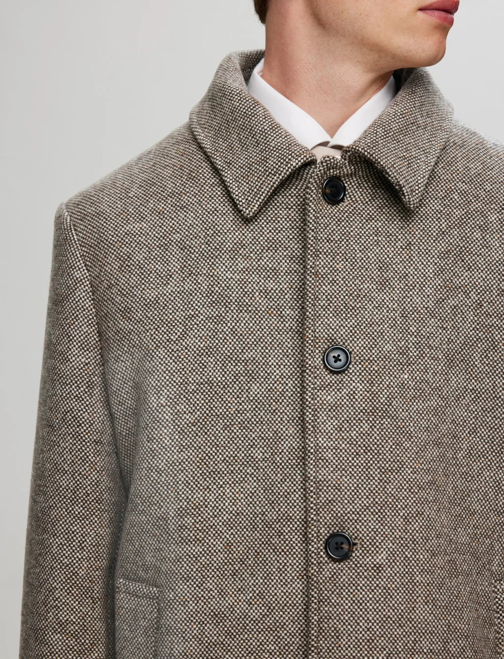 Selected - SLHARCHIVE CAR COAT NOOS - light coats - demitasse - 5