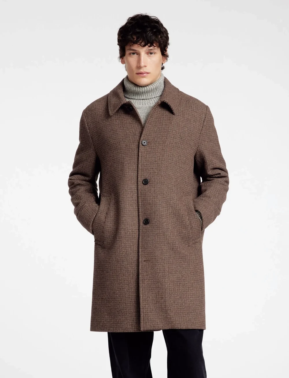 Selected - SLHARCHIVE CAR COAT NOOS - tunna rockar - oatmeal - 1