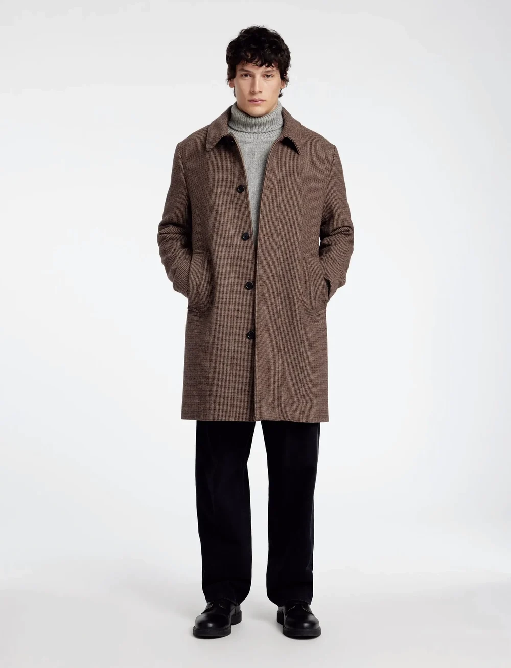 Selected - SLHARCHIVE CAR COAT NOOS - tunna rockar - oatmeal - 3