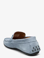 Selected Homme - SLHSERGIO SUEDE PENNY DRIVING SHOE - frühlingsschuhe - sky blue - 2