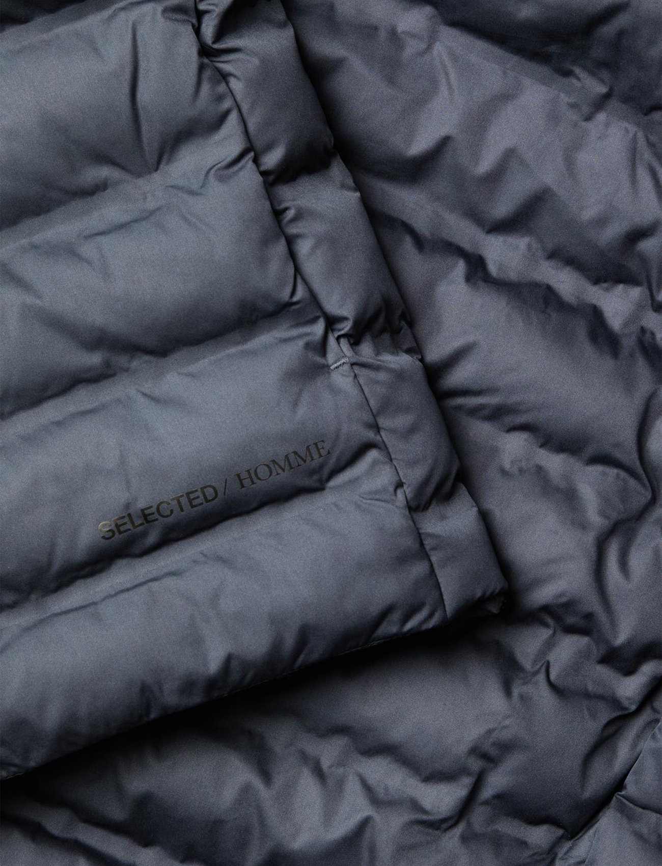 Selected - SLHBARRY QUILTED JACKET NOOS - vinterjakker - sky captain - 2